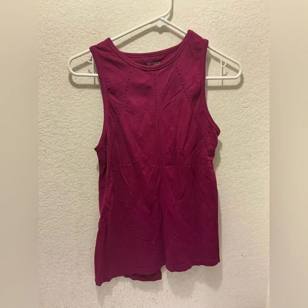 Athleta Foothill Tank in Exotic Fuchsia - XSmall